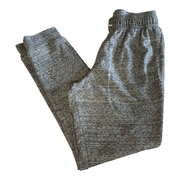 Under Armour Mens Rival Terry Joggers~Size M~Grey/Black Marble Look Pants - Picture 2 of 10